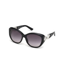 Swarovski Sunglasses Oval Sunglasses with Purple Lens for Women