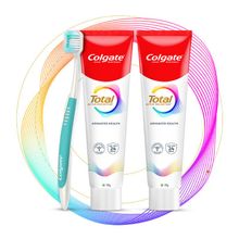Colgate Total Advanced Health Antibacterial Toothpaste Whole Mouth Health Combo
