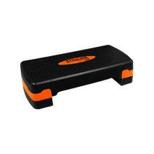 Strauss Aerobic Stepper Two Height Level Adjustments Orange