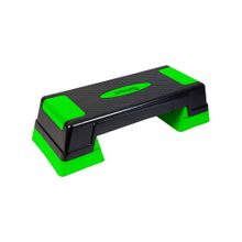 Strauss High Rise Aerobic Stepper Two Height Level Adjustments Green