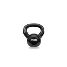 Strauss Vinyl Kettlebell Black (2KG)