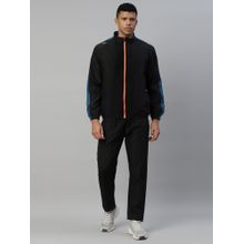 Dida Black Wrinkle Free Regular Dry Fit Multi Purpose Indoor Outdoor Track Suit (Set of 2)