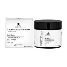 Suganda Calendula Oat Cream - Heals Dry & Eczmea Skin, Nourishing & Soothing For Dry - Very Dry Skin