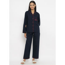 Shopbloom Bride Red Glitter Long Sleeve Women's Shirt & Pyjama (Set of 2)