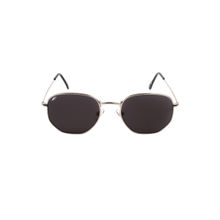 Floyd Silver Frame Grey Lens UV Protected Lens Fashion Sunglasses