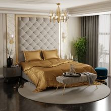 Stoa Paris Date Night Eternal Glow Gold Double Comforter