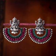 Sukkhi Classic Oxidised Chandbali Laxmi Earring for Women (NYKSUKHI01073)