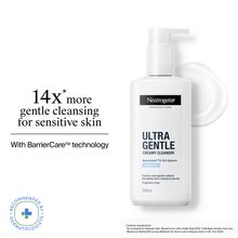 Neutrogena Ultra Gentle Creamy Face Cleanser Moisturizing Face Wash for Dry, Oily, Sensitive Skin