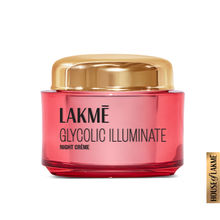Lakme Glycolic Illuminate Night Cream With Glycolic Acid & 1% Niacinamide For Skin Barrier Repair