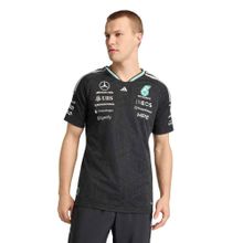 adidas Men Black Mercedes - Amg Petronas Formula 1 Team Driver T-shirt