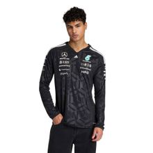 adidas Men Black Mercedes - Amg Petronas Formula 1 Team Driver T-shirt