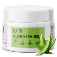 INLIFE Aloe Vera Gel | Face & Hair | Pure, Paraben & Silicone-Free | Radiance Boost | Men & Women