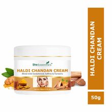 She Essentials Haldi Chandan Face Cream For Brightening Skin All Types Of Skin