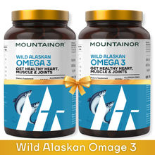 MOUNTAINOR Omega 3 (2500mg) Fish Oil Softgels - Pack Of 2