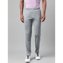 Alcis Mens Medium Grey Anti Static Drytech Slim Fit Training Track Pants