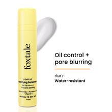 Foxtale SPF 70 Gel-Cream Sunscreen for Oily Skin with PA++++ & Niacinamide