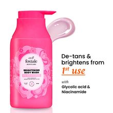 Brightening Body Wash With Glycolic Acid & Niacinamide For Glowing Skin