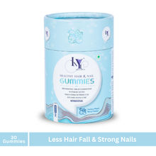 INYU Healthy Hair & Nail Gummies (30 Pcs) | with Biotin, Amla, Zinc | For Stronger Hair & Nails
