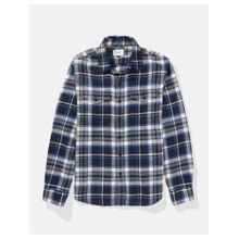 American Eagle Men Multi-Colored Super Soft Flannel Shirt
