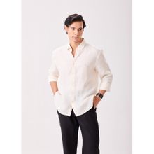 MH&Y Luxe Linen Off White Shirt