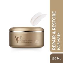SP LuxeOil Keratin Restore Hair Mask with Argan, Jojoba & Almond Oils for Deep Repair