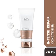Wella Professionals Fusion Intense Repair Conditioner with Silk Amino Acids for Damaged & Frizzy Hair