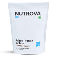 Nutrova Whey Protein Isolate - Dark Chocolate Flavour