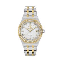 Santa Barbara Polo & Racquet Club Women Silver Round Dial Analog Watch - SB.1.10554-3 (M)