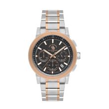 Santa Barbara Polo & Racquet Club Men Black Round Dial Analog Watch - SB.1.10565-5 (M)