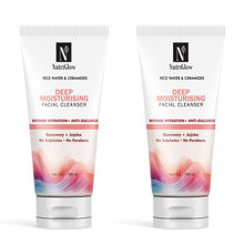 NutriGlow RiceWater And Ceramides Face Wash - Set of 2
