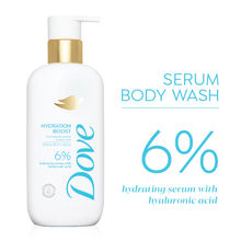 Dove 6% Hydrating Serum With Hyaluronic Acid Hydration Boost Bodywash