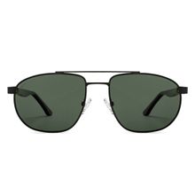 Vincent Chase Black Frame Full Rim Green Lens Rectangle Frame UV Coating Sunglass-S16710-C1 (39)