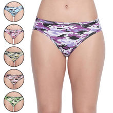 BODYCARE Pack of 6 Premium Printed Hipster Briefs - Multi-Color