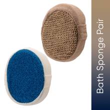 VEGA Bath Sponge Pair BA-3/2 (Color May Vary)
