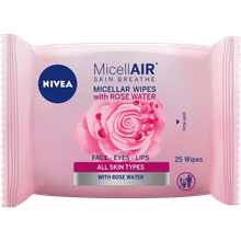 NIVEA Face Bundle, Micellar Wipes, Rose Care with Organic Rose Water Micellar Water