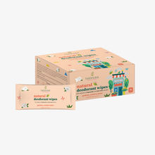 Trepure Deodorant Wipes - Gardenia, Santal & Vetiver, Box of 30