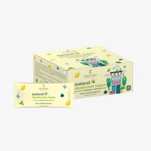 Trepure Deodorant Wipes - Lemon, basil & bergamot, Box of 30