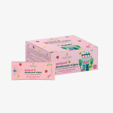 Trepure Deodorant Wipes - Strawberry, vanilla & Jasmine, Box of 30