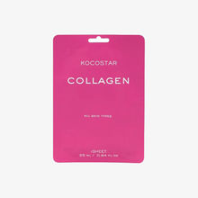 KOCOSTAR Vegan Facial Mask Sheet Collagen, Firming And Hydrating Treatment For Revitalized Skin