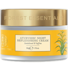 Forest Essentials Ayurvedic Night Replenishing Cream Sandalwood & Saffron