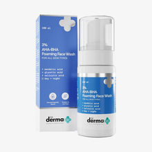 The Derma Co 3% AHA-BHA Foaming Cleanser