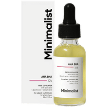 Minimalist Aha & Bha 10% Face Exfoliator