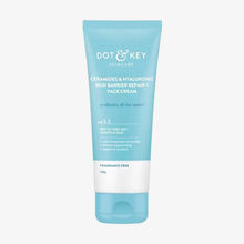 Dot & Key Ceramides & Hyaluronic Hydrating Face Cream with Probiotic I Barrier Repair for Dry Skin, 100g
