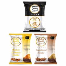 Online Quality Store Kasturi Turmeric Powder, Chandan Powder And Multani Mitti Powder For Skin
