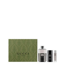 Gucci Guilty Pour Homme Eau De Toilette + Miniature + Deo Stick Gift Set