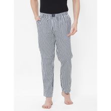 Urban Scottish Mens Multi-Colored Pure Cotton Striped Pyjama