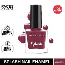 Faces Canada Splash Nail Enamel - Mahogany 107