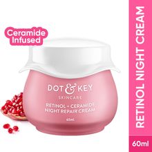Dot & Key Retinol + Ceramide Sleep Treatment Anti-Ageing Night Cream For Fine Lines & Wrinkles