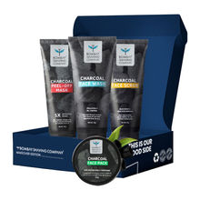 Bombay Shaving Company Activated Charcoal Facial Gift Kit For Men Gift for men