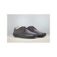 PRIVO Brown Solid Formal Shoes